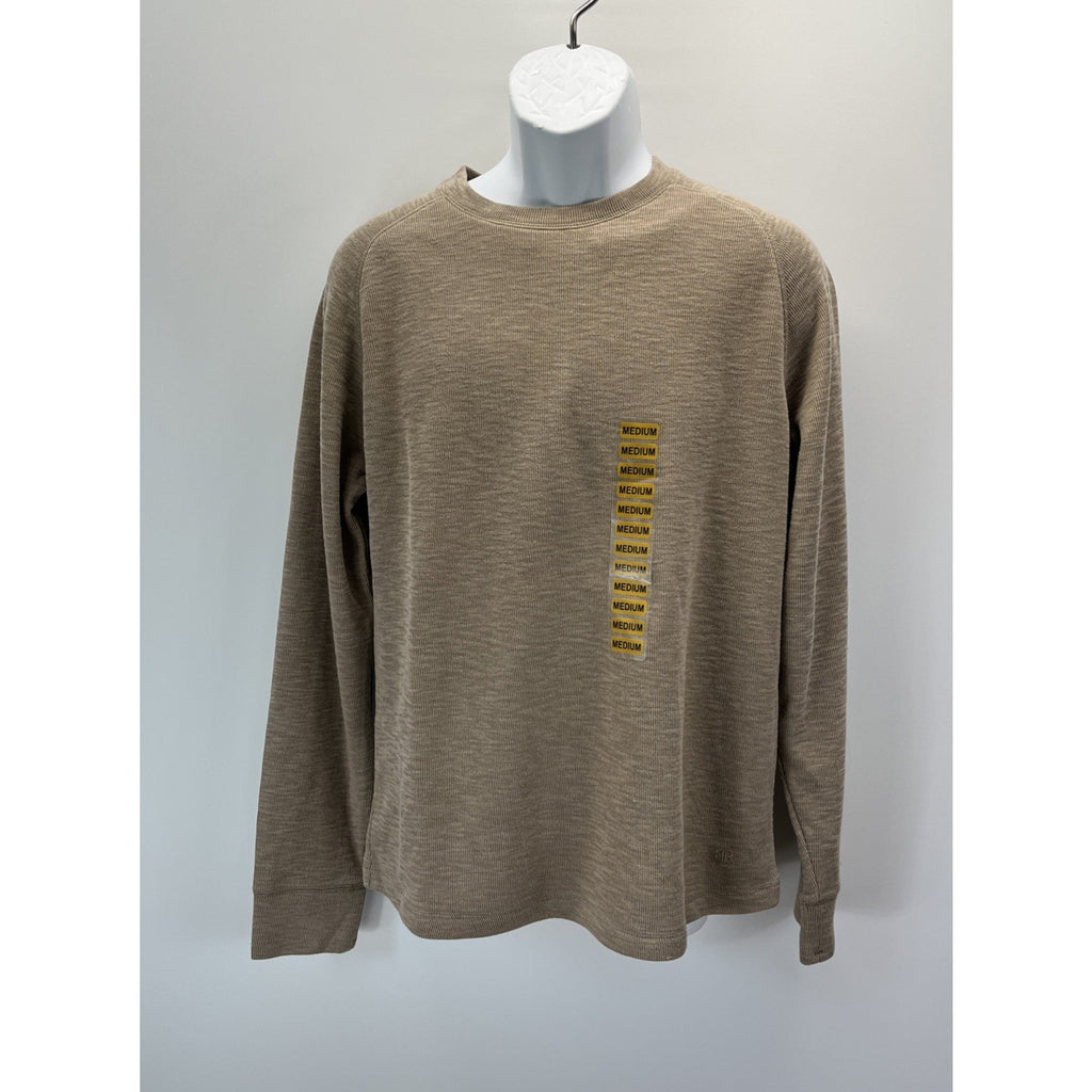 Banana Republic Men's Double Knit Long Sleeve Crewneck Shirt Medium