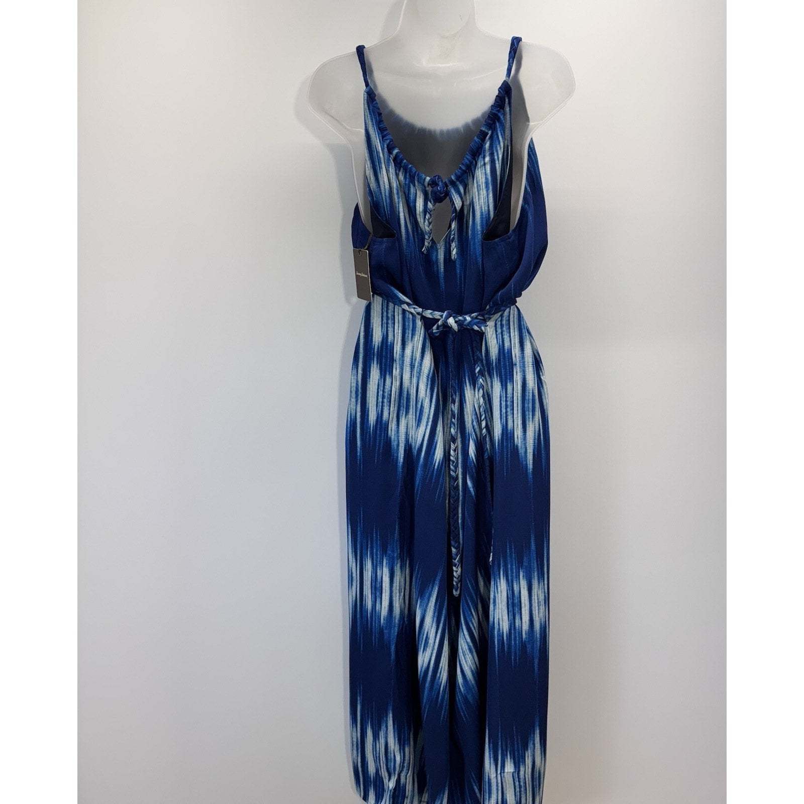 Tommy Bahama Sleeveless Petra Maxi Dress Kingdom Blue Women’s Size XL NWT