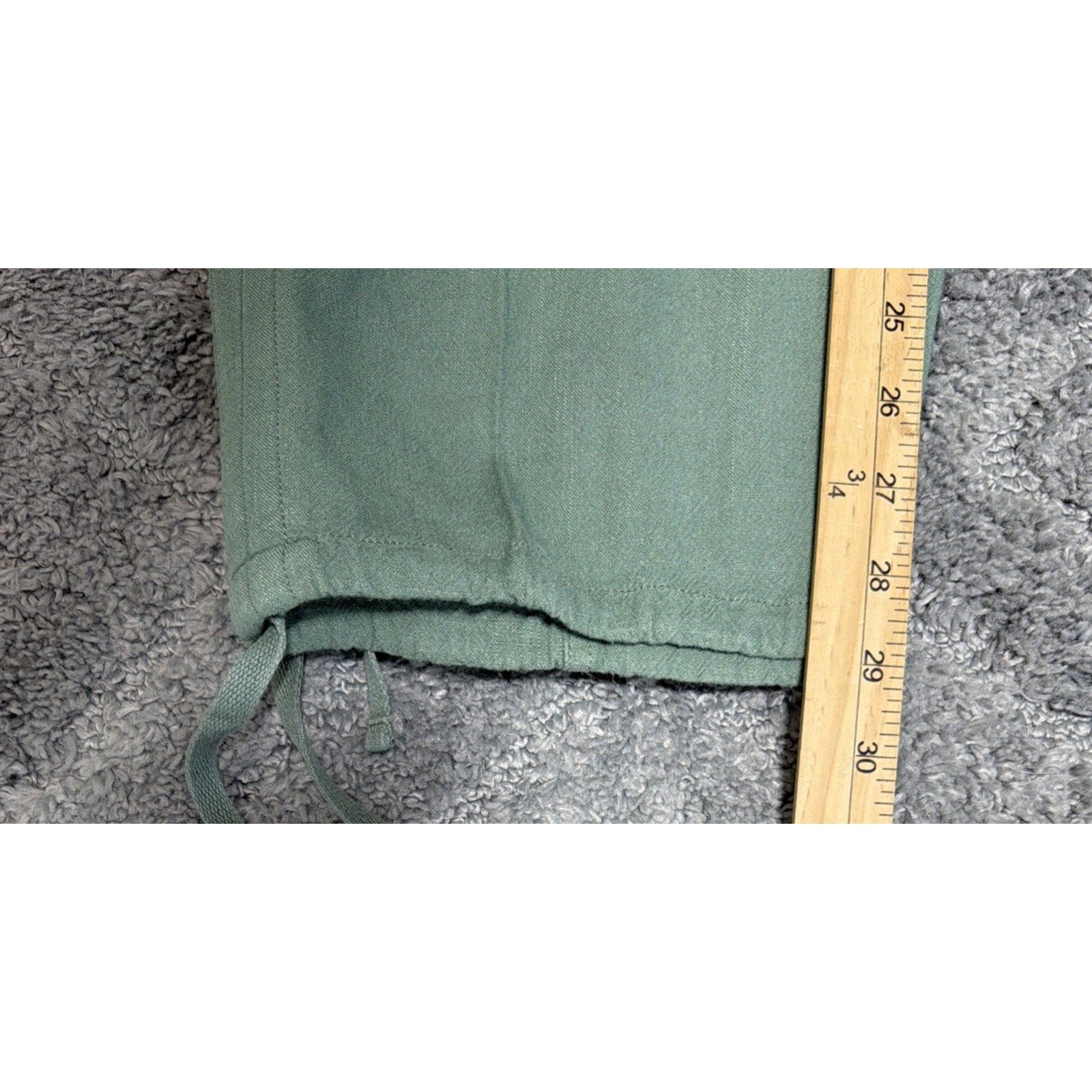 By Anthropologie Linen Blend Relaxed Utility Pants-XS 31x29