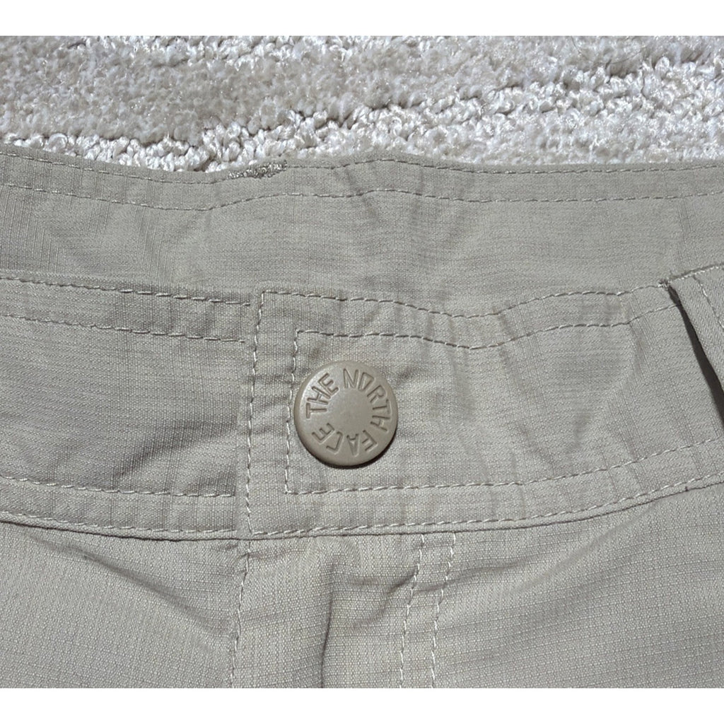 THE NORTH FACE Men's Horizon Nylon Cargo Utility Hiking Shorts Beige Size 36