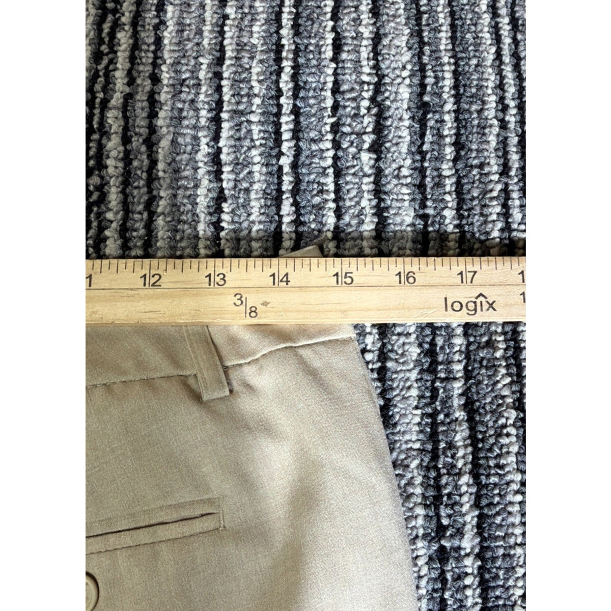 Daisy Fuentes Womens Crop Pants 2 Capri Casual Preppy Career Stretch 29x21