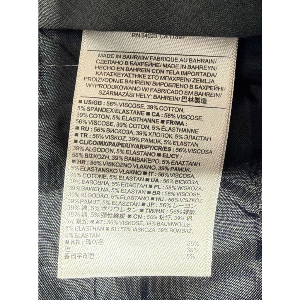 Banana Republic Sloan Pant Womens Size 2 Black Slim Ankle 30x28