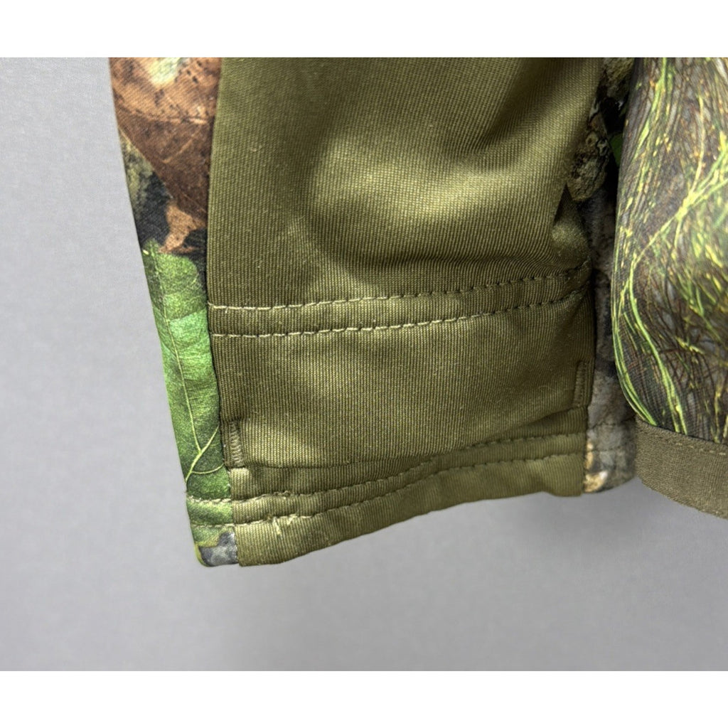 Mens Mossy Oak Obsession 1/4 Zip Hoodie Hunting Fishing Camping Size XL NWOT