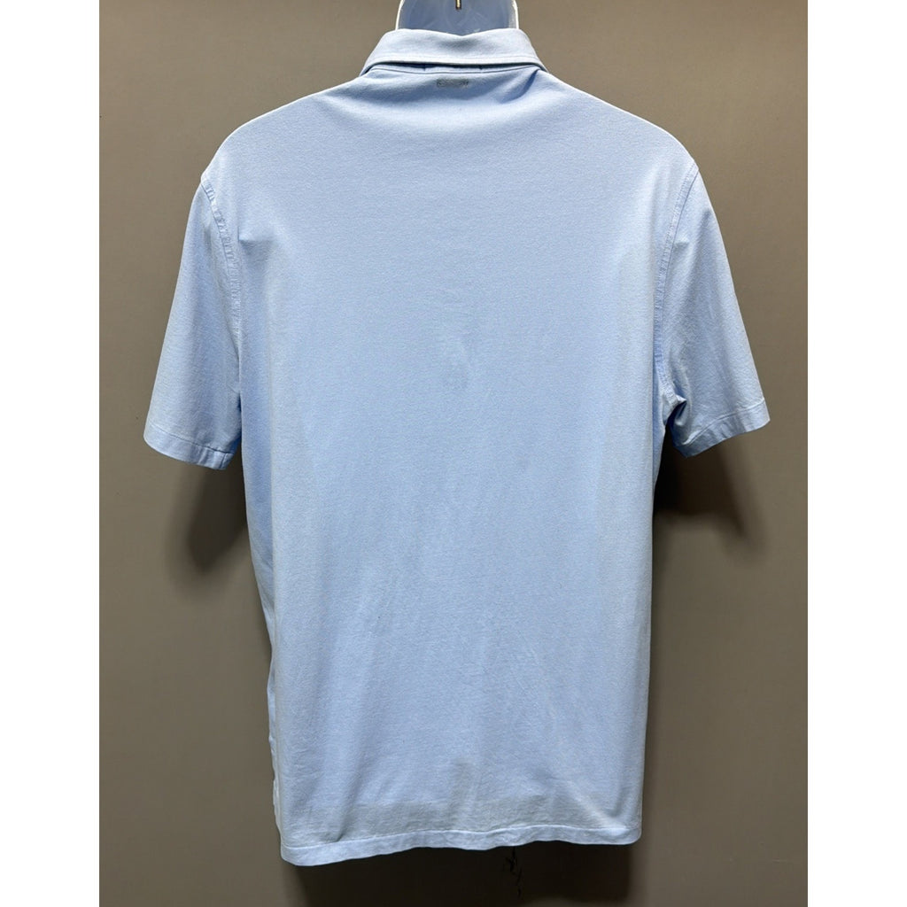 Polo By Ralph Lauren Classic Fit Mens Polo Shirt Size Medium Light Blue