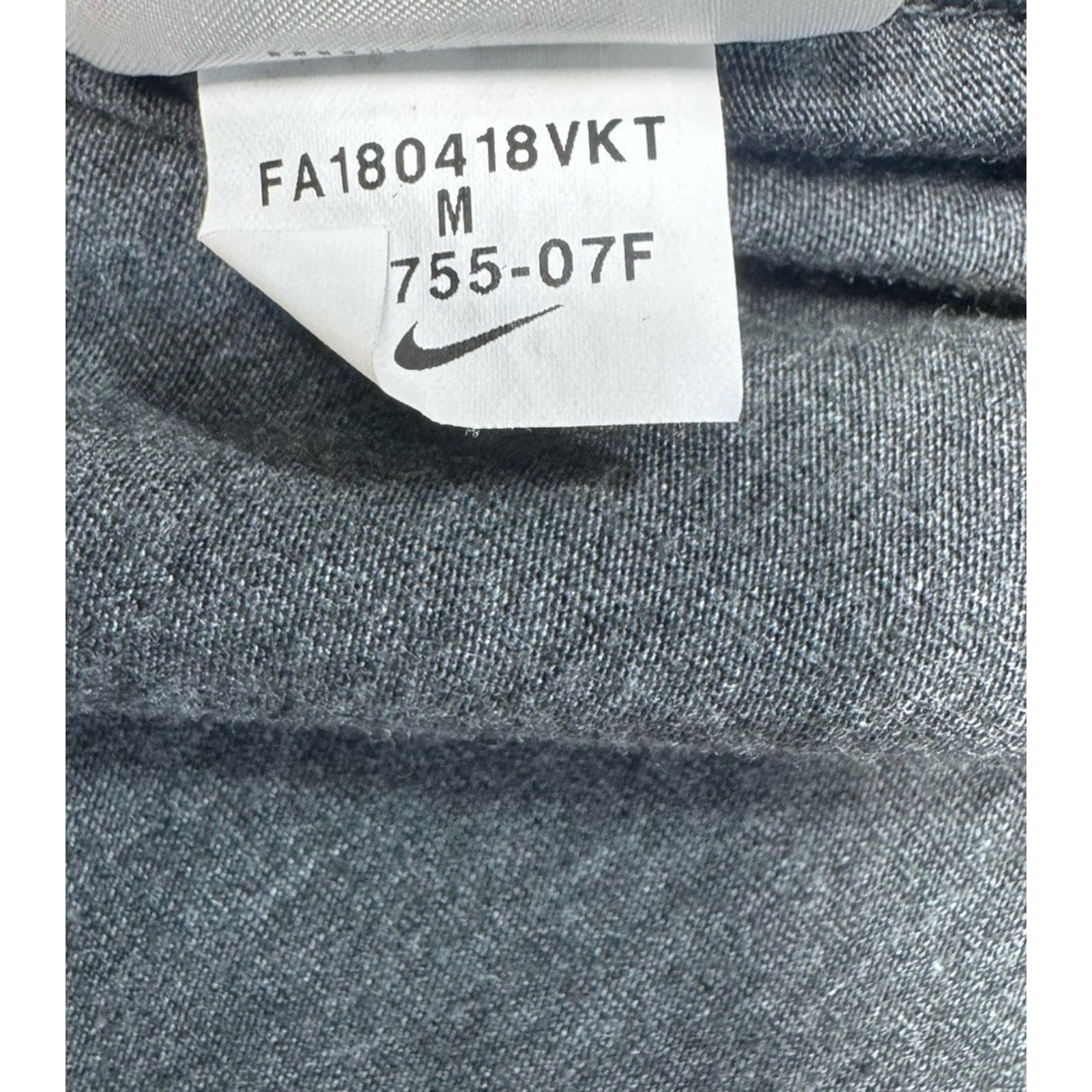 NIKE UNIVERSITY MICHIGAN WOOLVERINES FOOTBALL LONG SLEEVE T-SHIRT Gray Medium