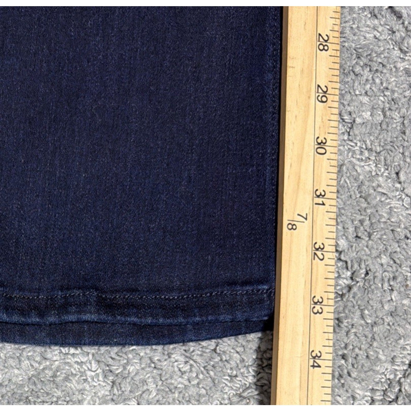 Calvin Klein Women High Rise Slim Flare Denim Jeans Size 6 Reg 29x33