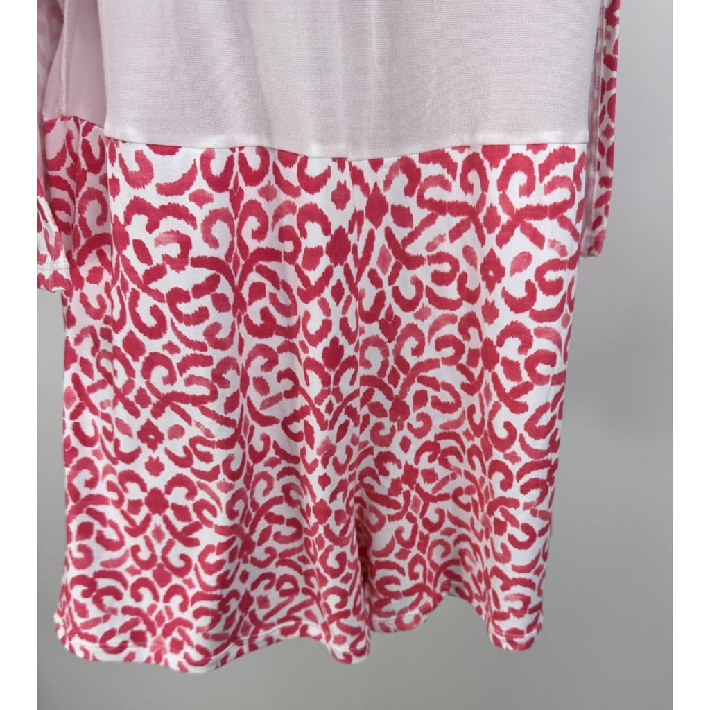 TOMMY BAHAMA BIMINI IKAT COWL NECK AMARANTH WOMEN DRESS SIZE X-SMALL BRAND NEW