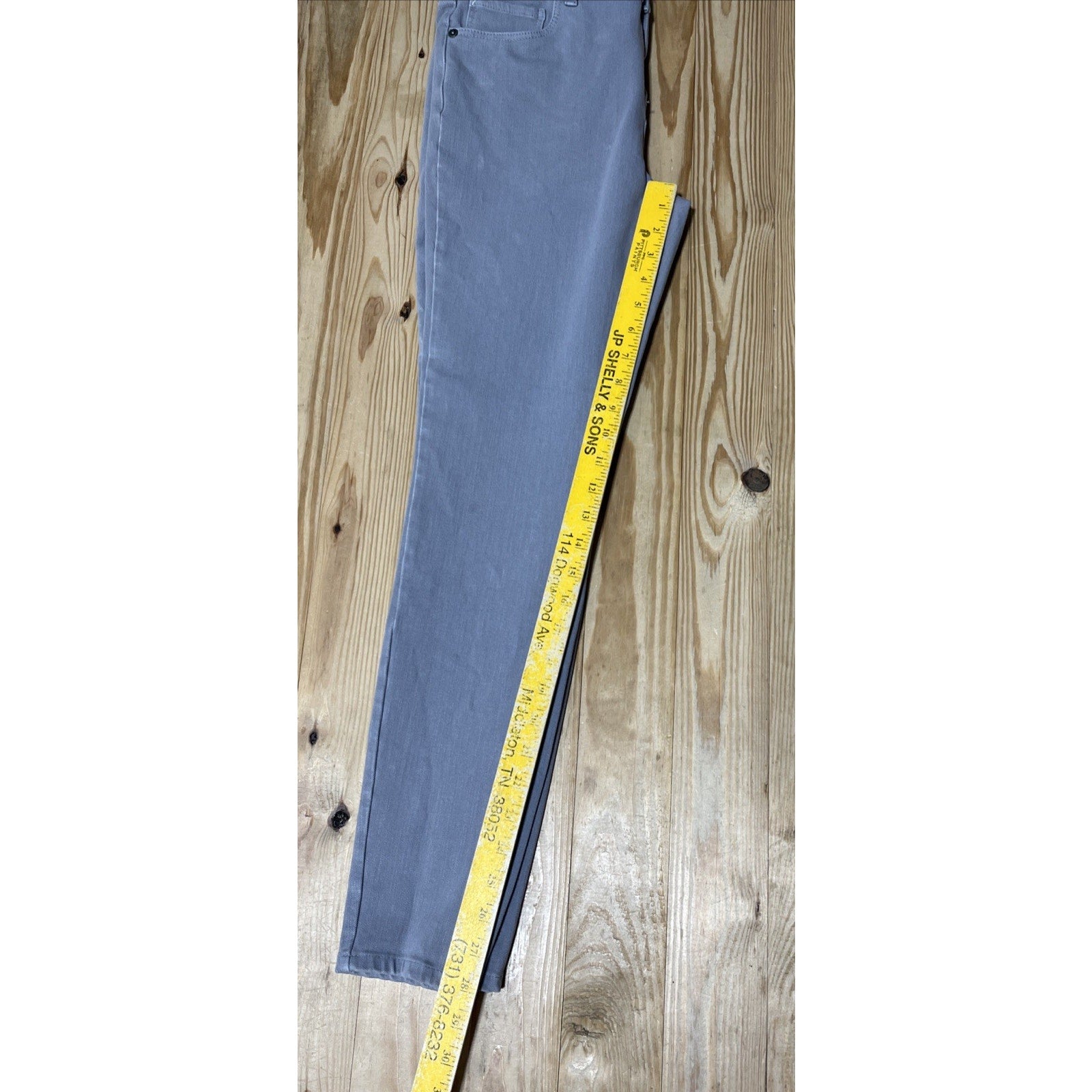 LOFT Women's 29/8 Legging Skinny Pants Gray Stretch Mid-Rise Jegging