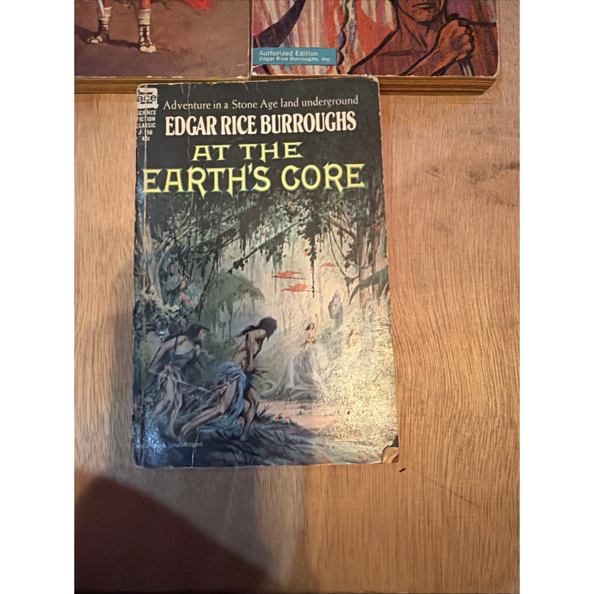 Edgar Rice Burroughs Vintage Paperback Lot 5 Tarzan John Carter Ace Ballantine