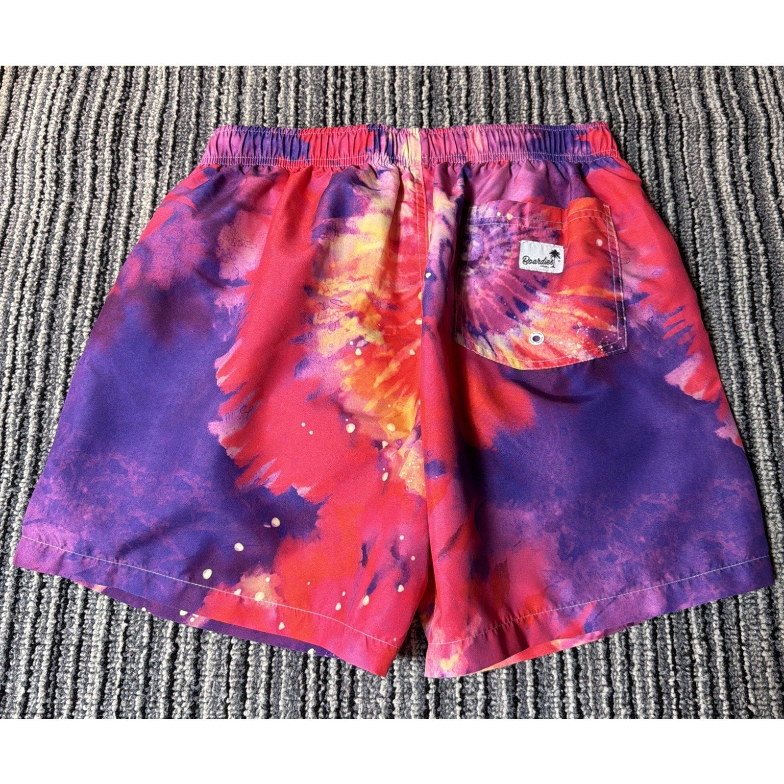 Boardies Swim Trunks Mens Size M Swim Lined Swim Short Shorts Elastic Waist
