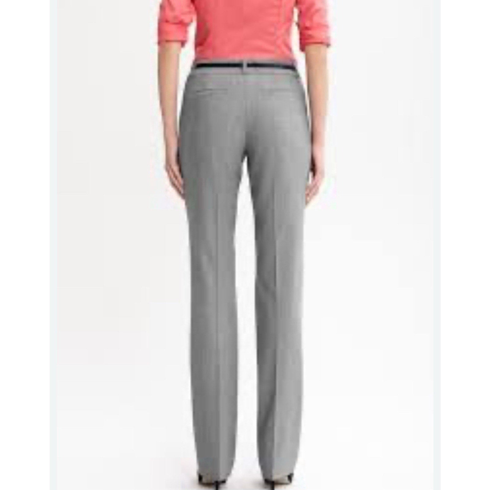 Banana Republic Martin Fit Classic Modern Women’s Size 12 Petite Gray Wool Blend