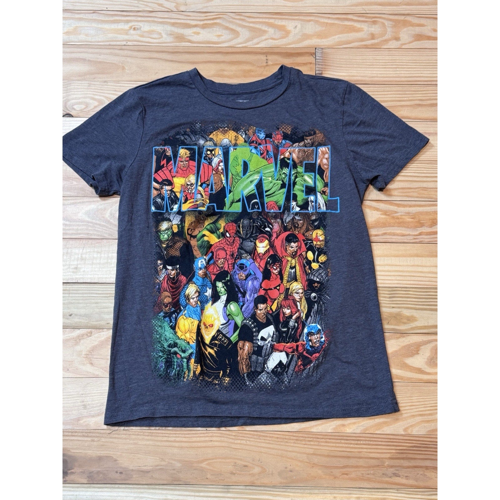 Marvel Comics T-Shirt Men’s Small Black Graphic Tee