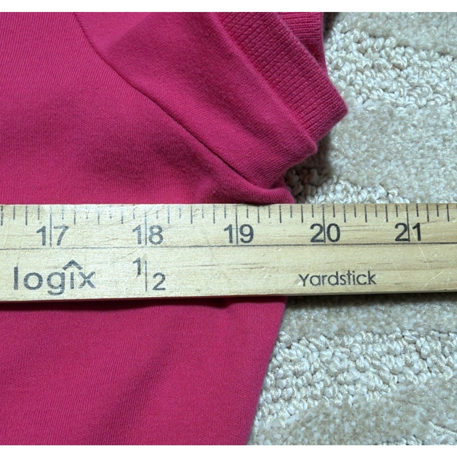 POLO RALPH LAUREN Women Short Sleeve Dress Pink Size L