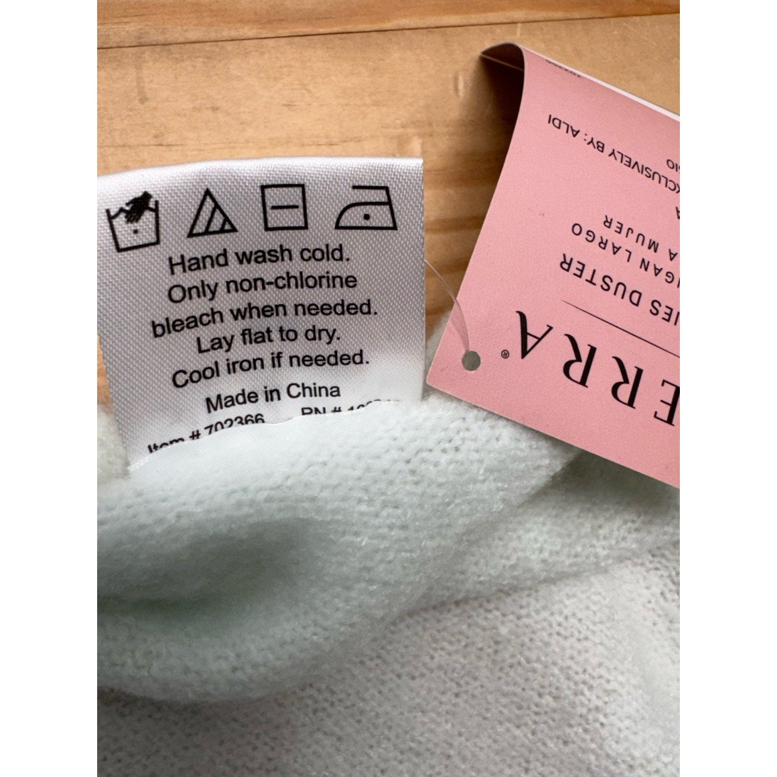 SERRA Long Sleeve Open Front Duster Cardigan Sweater Pockets Women’s Size M, NWT