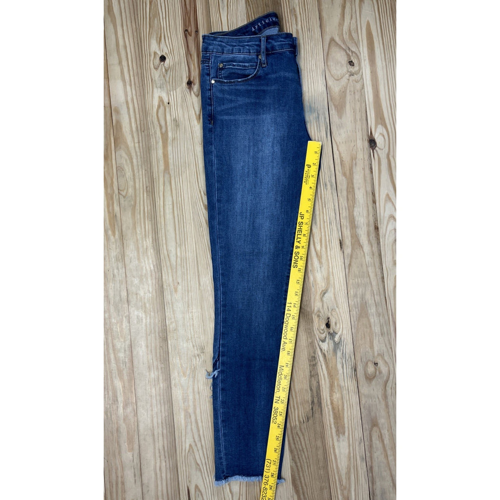 Articles of Society Women's Capitan Wash Medium Classic Skinny Leg Jeans Sz 29