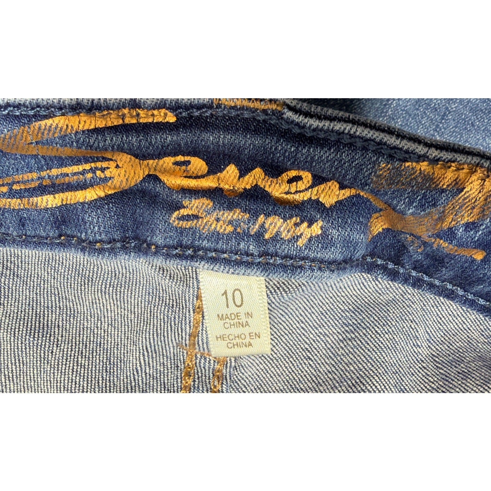 Seven 7 Shorts Womens 10 Blue Weekend Short Cut Off Denim Casual