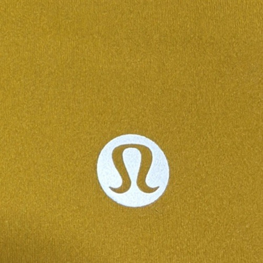 Lululemon Athletica Align High Rise 8” Inseam Shorts Mustard Yellow Womens 8