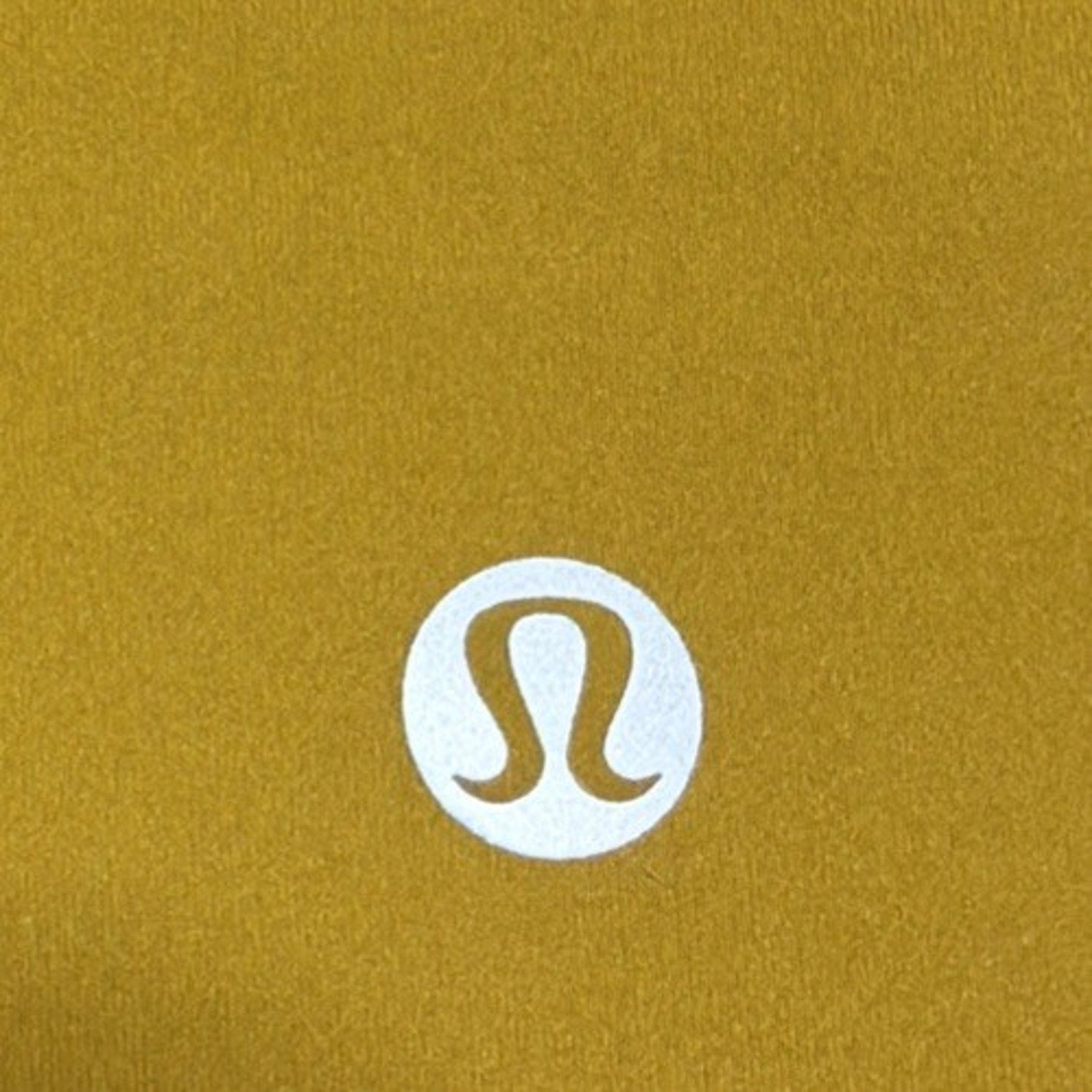 Lululemon Athletica Align High Rise 8” Inseam Shorts Mustard Yellow Womens 8