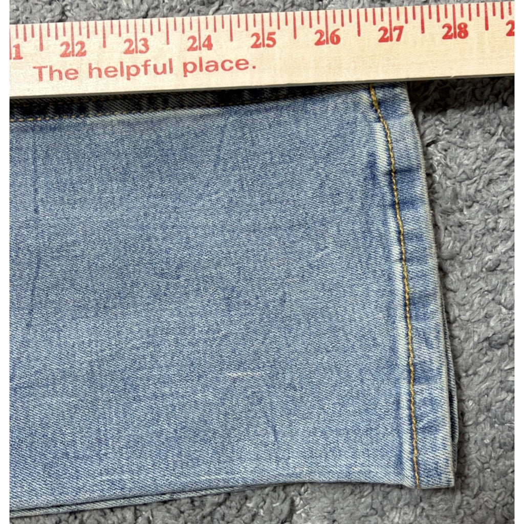 Cat & Jack Kids 12 Adjustable Waist blue denim Straight fit jeans NWT