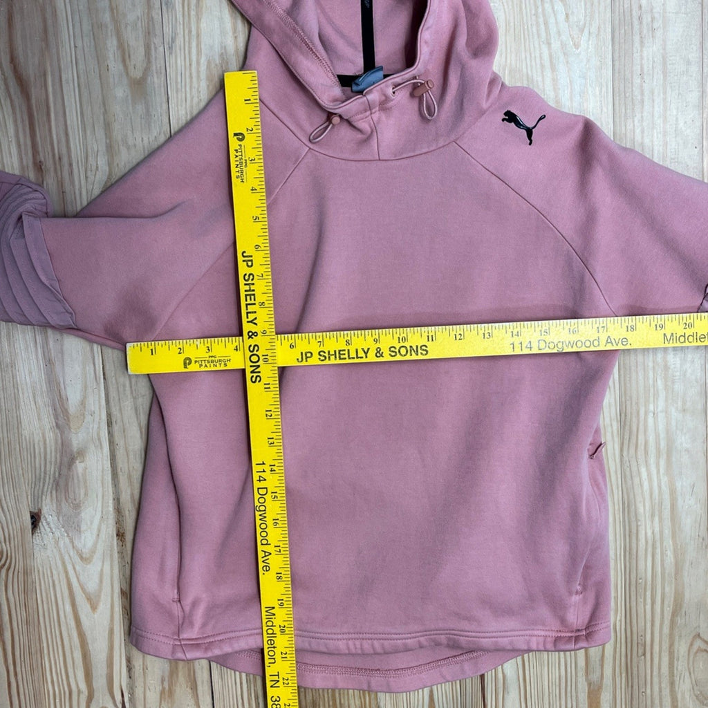 Puma Women's Pullover Hoodie Dry Cell Evostripe Coral S