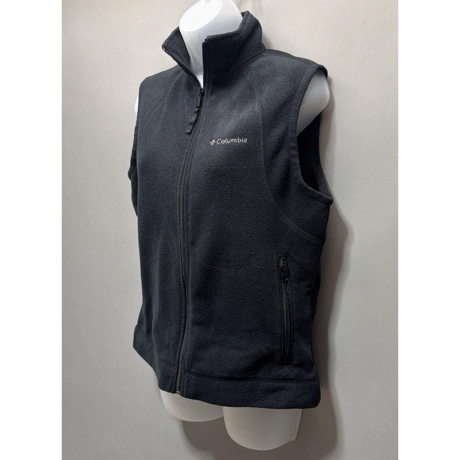 Columbia Sportswear Company Size S Charcoal Grey Women's Fleece Vest