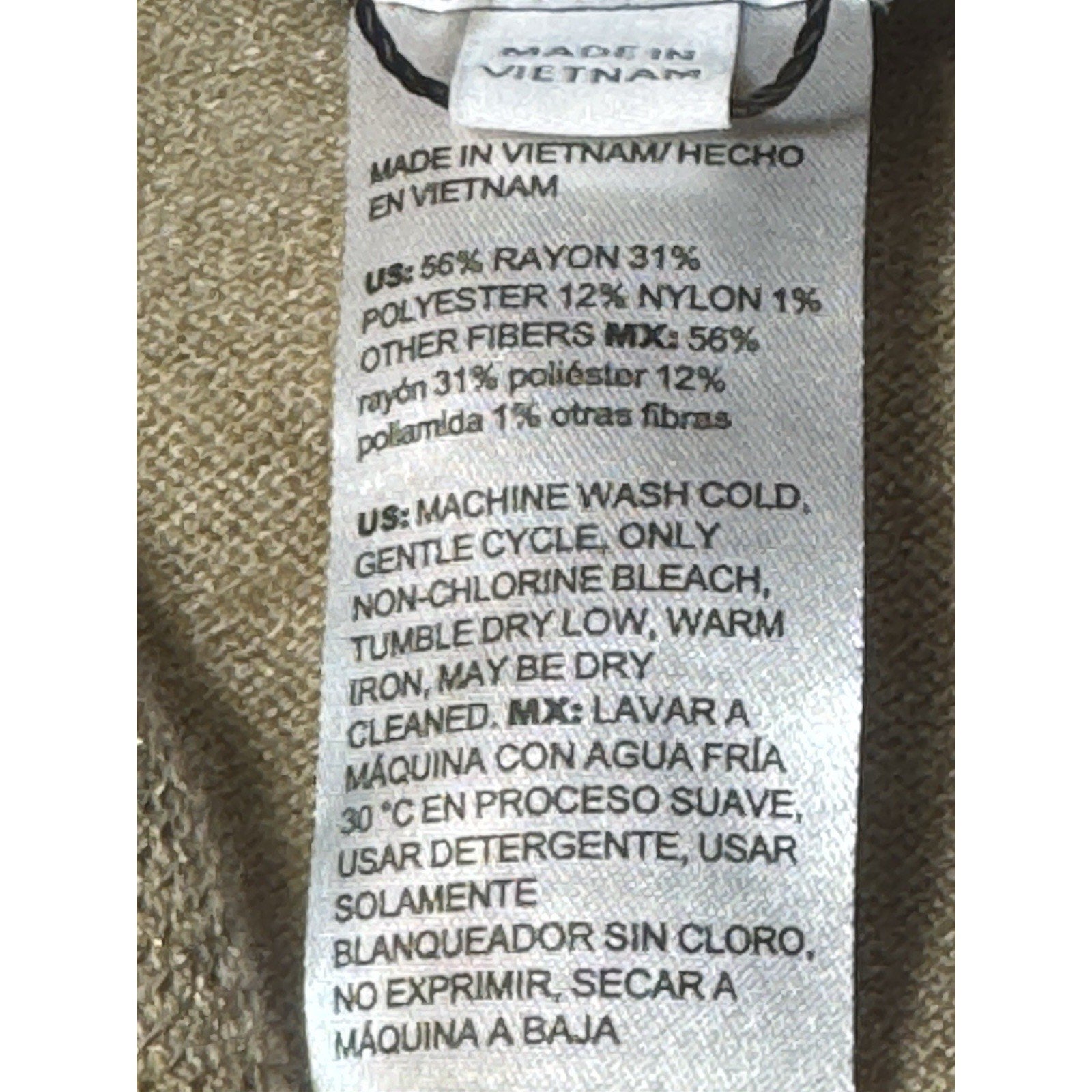 Chico’s Colorblock Lurex Ruana L/XL NWT Gold Gray Black Metallic Poncho Wrap