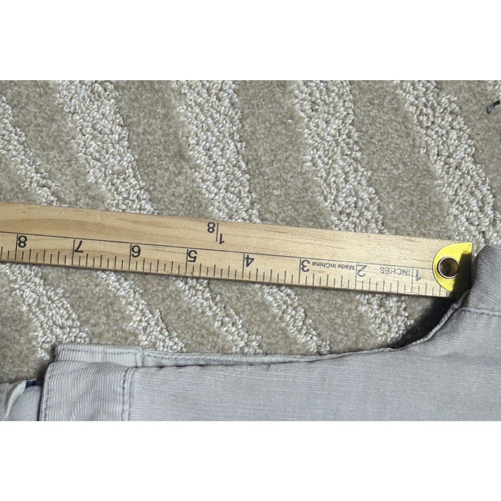 AE AMERICAN EAGLE Gray Corduroy STRETCH JEGGINGS WOMEN JEANS SIZE 6 Boho Chic