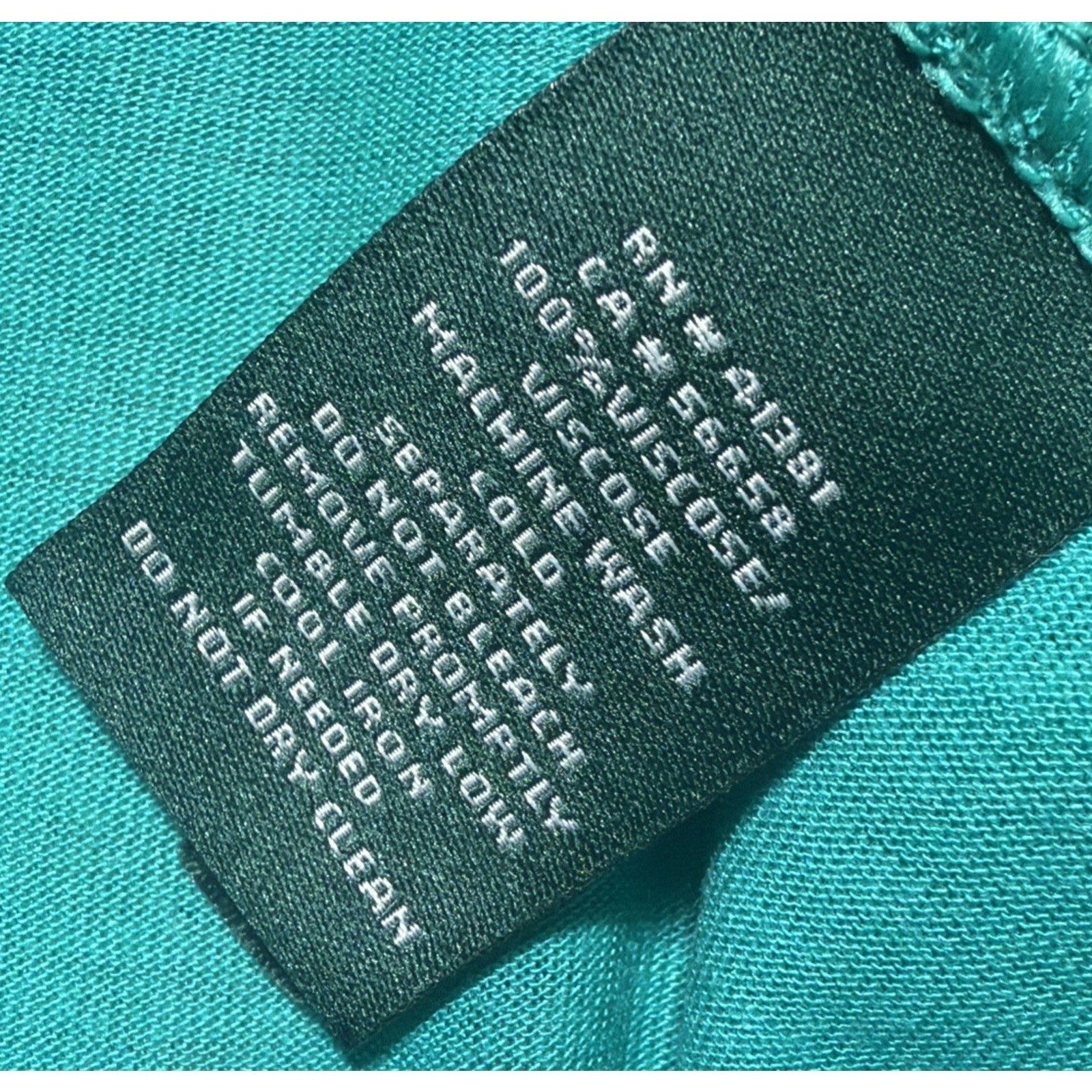 Lauren Ralph Lauren Tunic Tee Womens Size XL Aqua Blue Lightweight Side Slits