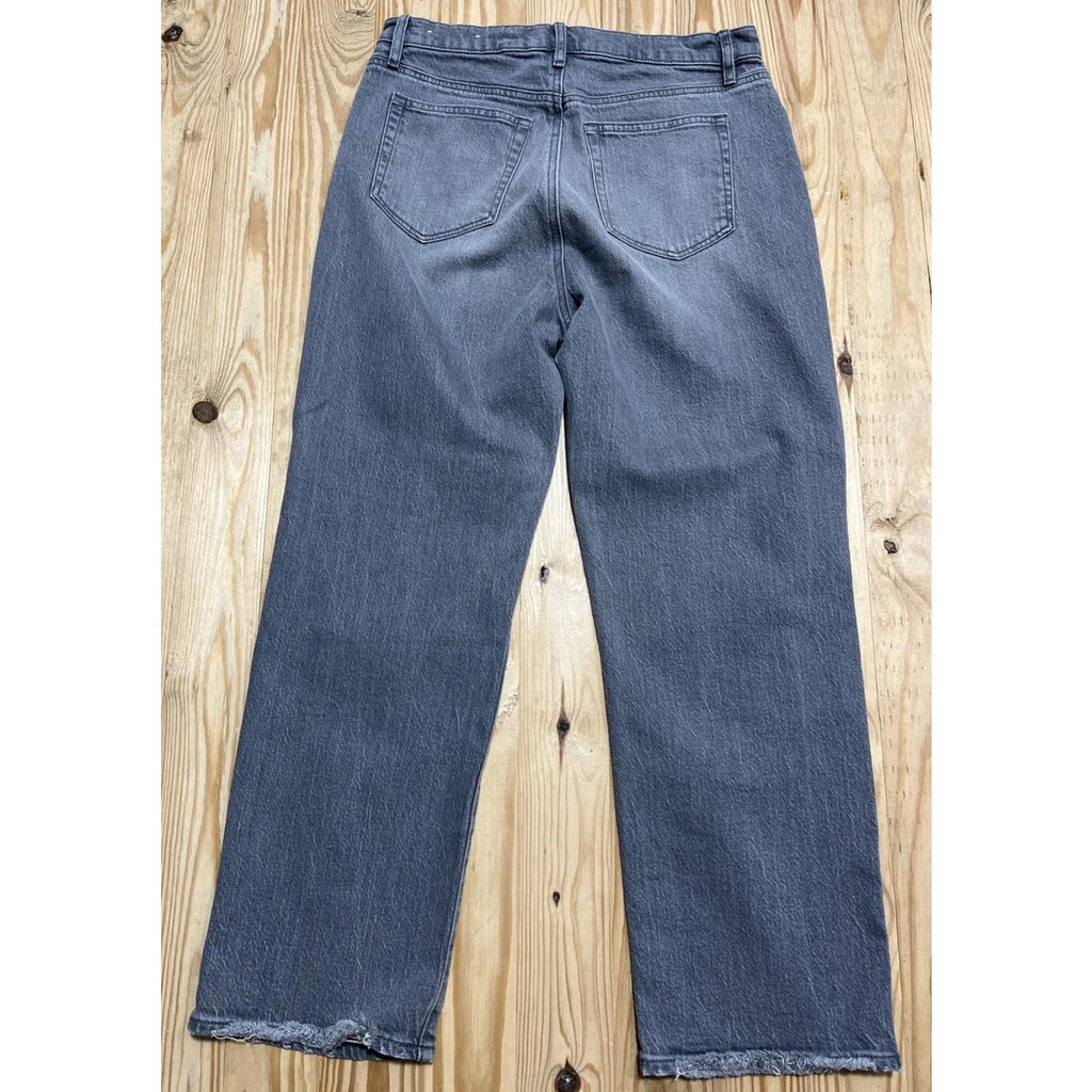 Loft “ The Straight” Womens Size 29/8 Gray Jeans Stretch