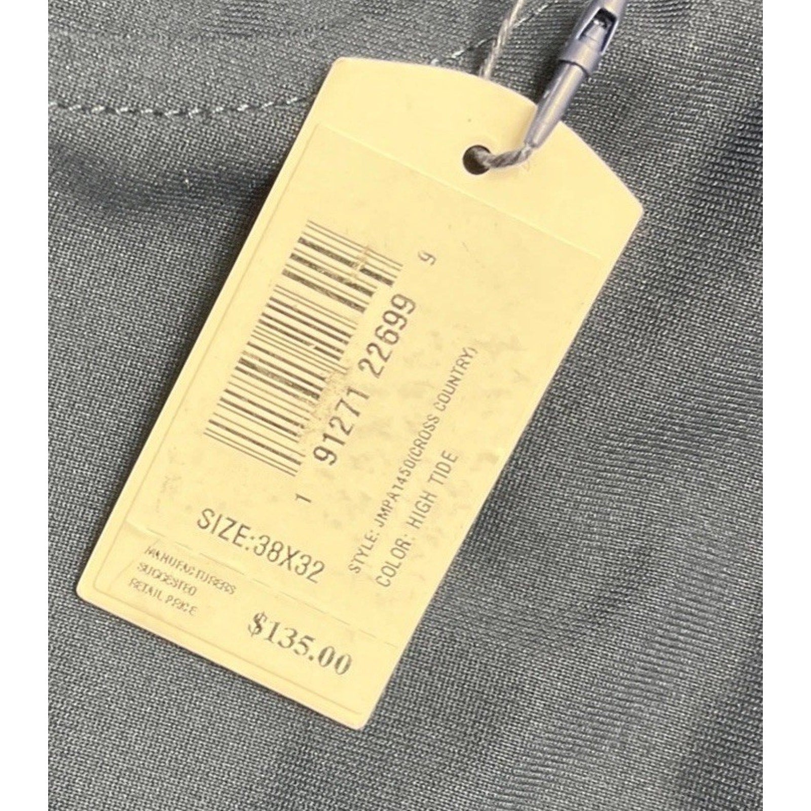 NWT Johnnie O Prep-Fomance Men's Size 38x32 Stretch Golf Pants