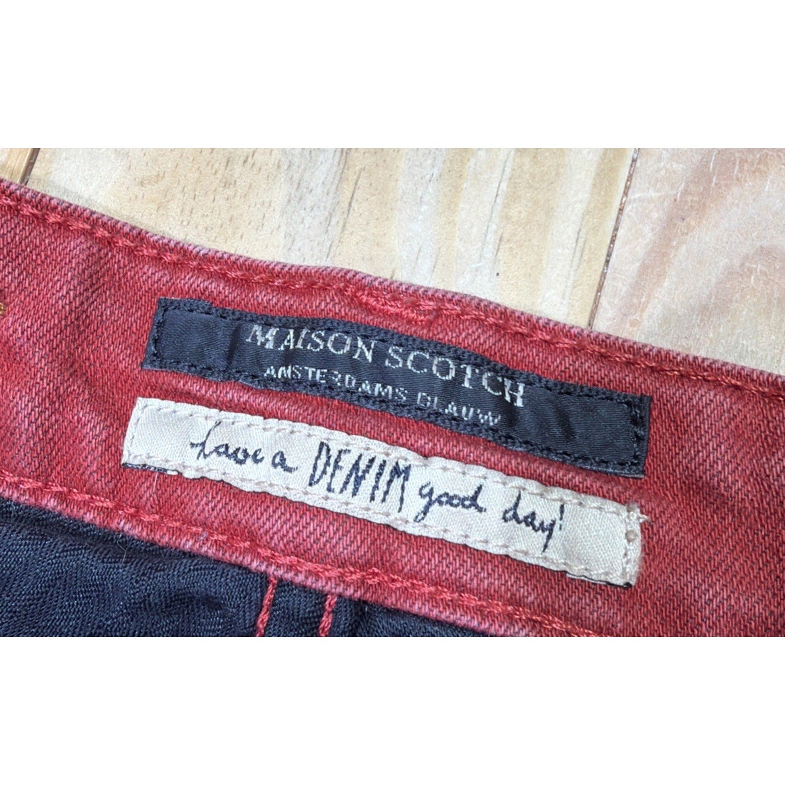 Maison Scotch Amsterdam Blauw La Paris I Enne Women Low Rise Skinny Jeans 26x32