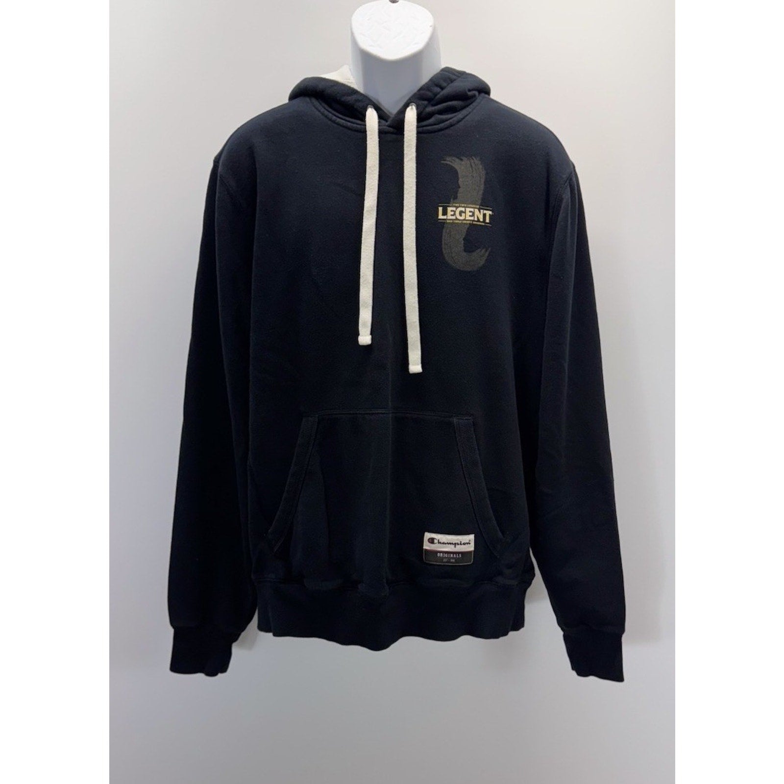 Legent Bourbon Whiskey Champion Black Sweatshirt Men’s Size Large