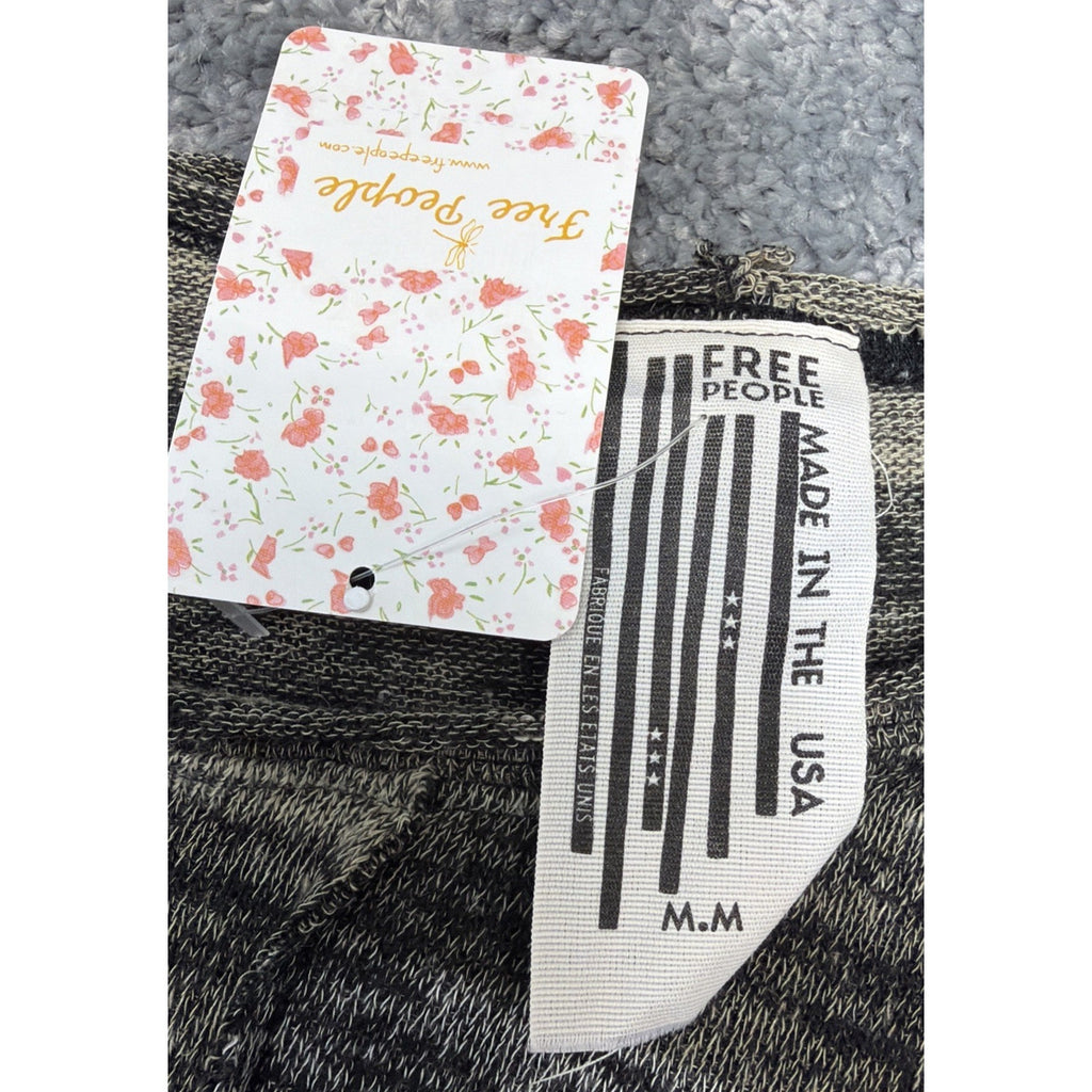 Free People Women Carolina Hacci Sweater Hippy Boho Knit Tunic Top Knit M New