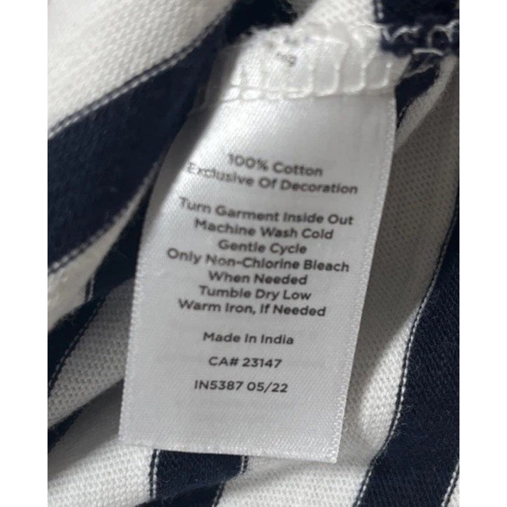 Talbots Top Womens XL Mock Neck Pullover Button Shoulder 3/4 sleeve Ooh LaLa