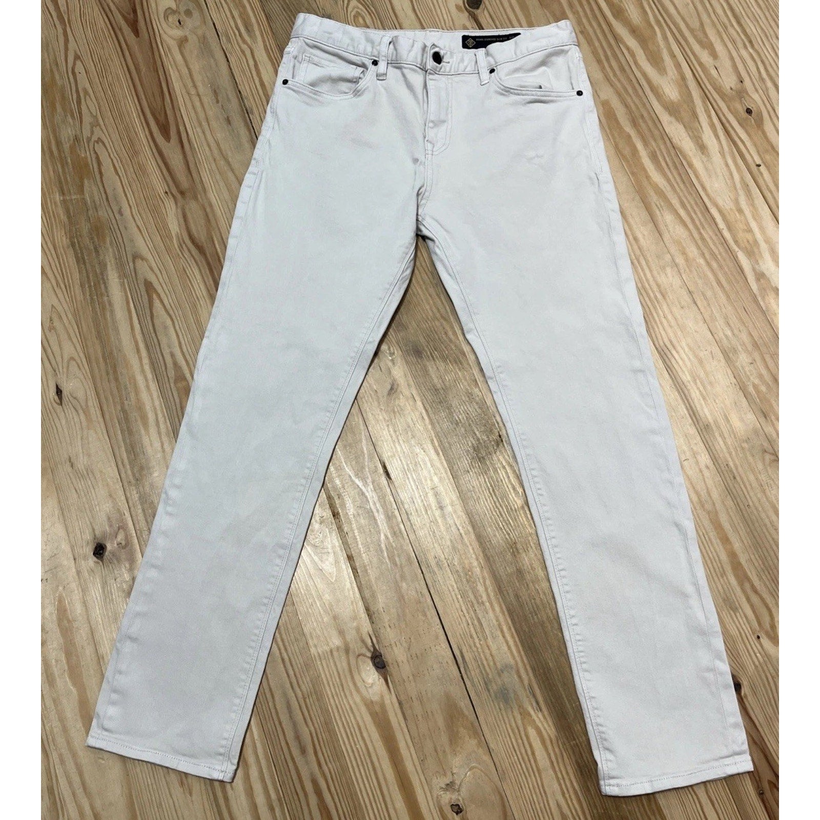 Mens Roark HWY 133 5-Pocket Jeans 33 chaparral slim fit broken twill