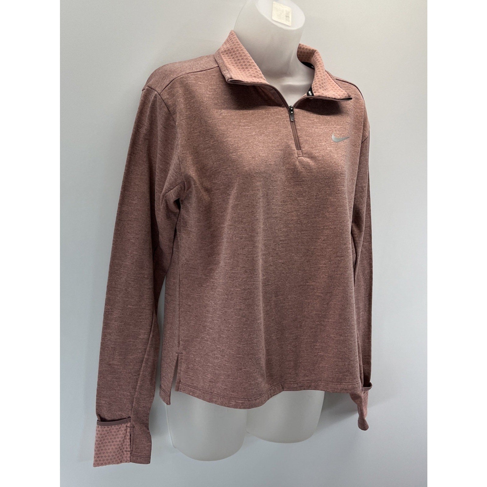 Nike Dri Fit Therma Element Sphere 1/4 Zip Running Top Women’s Size Medium