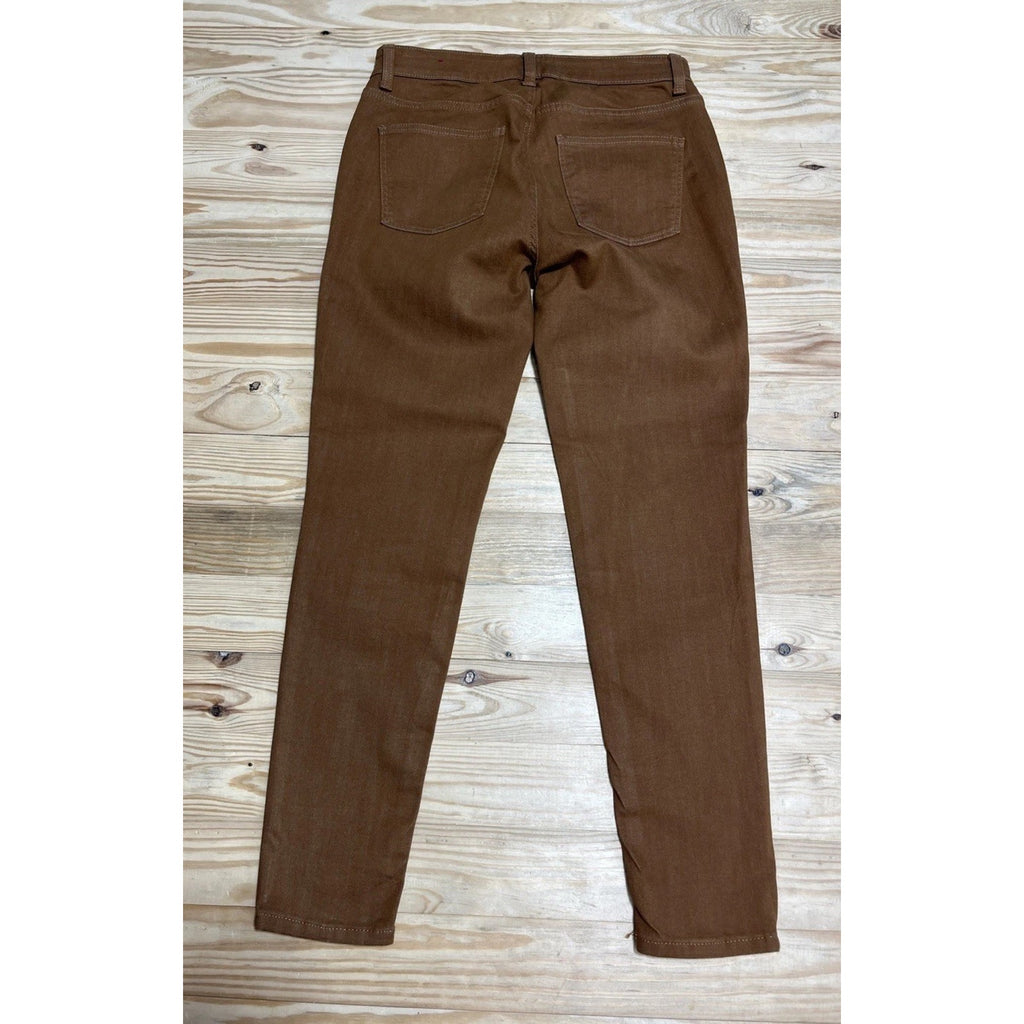 Talbots Simply Flattering 5 Pocket Jegging Jeans Womens Size 8 Amber