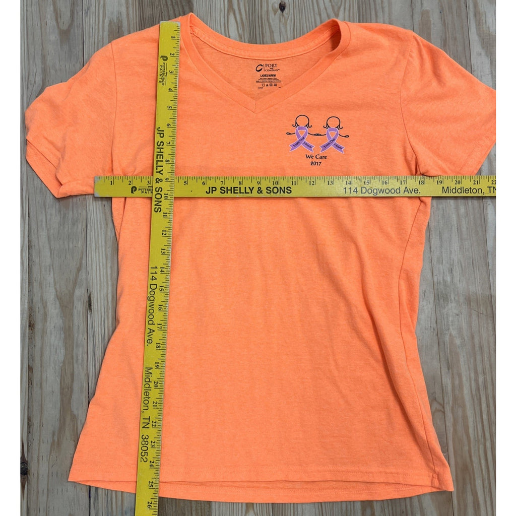 Pine Island Florida Breast Cancer Awareness Graphic T Shirt Women’s 2017 Size M