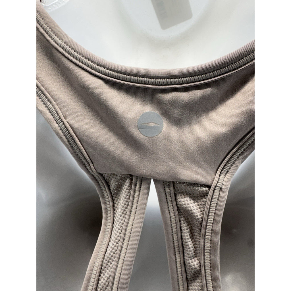 Avia Women's XXL (20) High Impact Strappy Sports Bra Taupe NWT