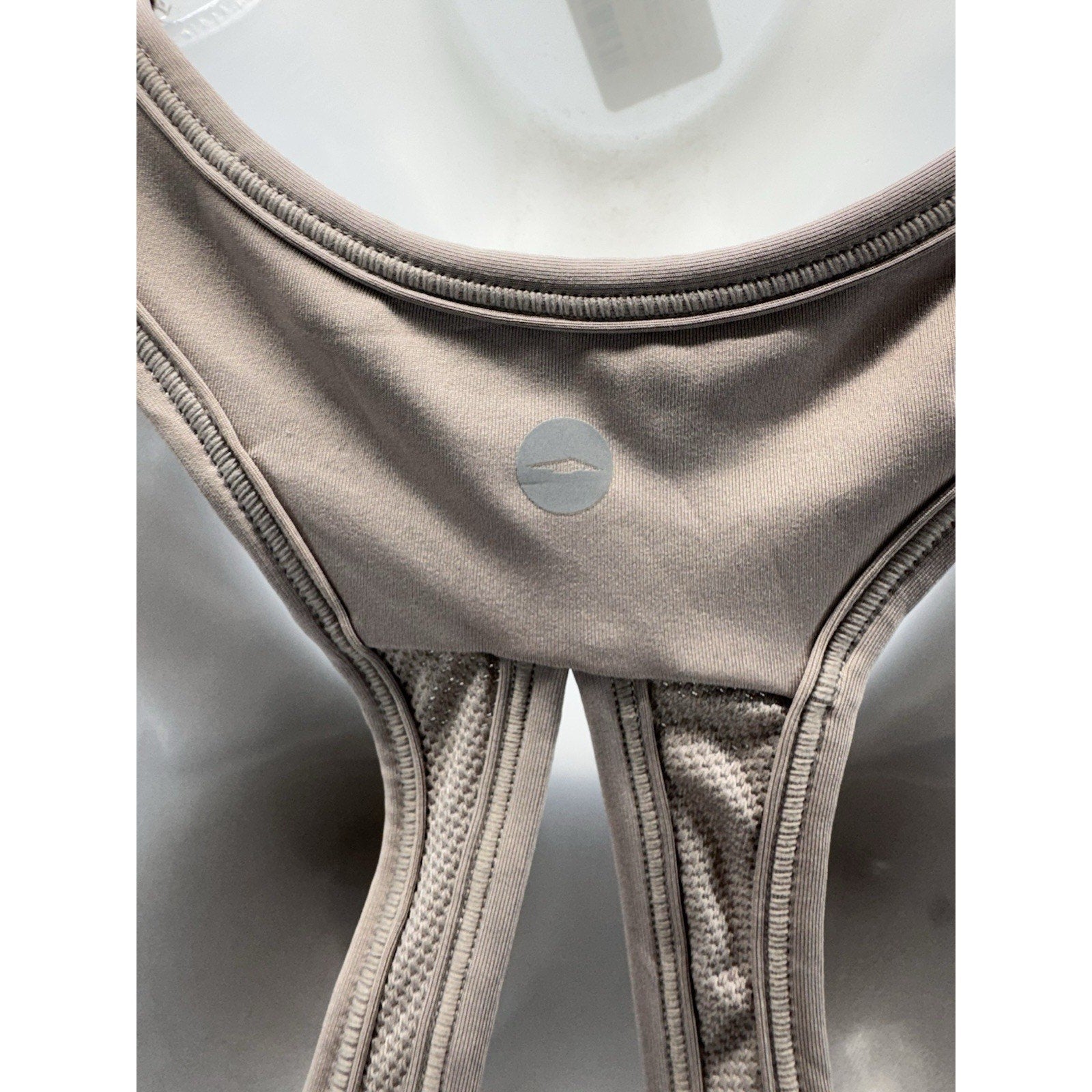 Avia Women's XXL (20) High Impact Strappy Sports Bra Taupe NWT