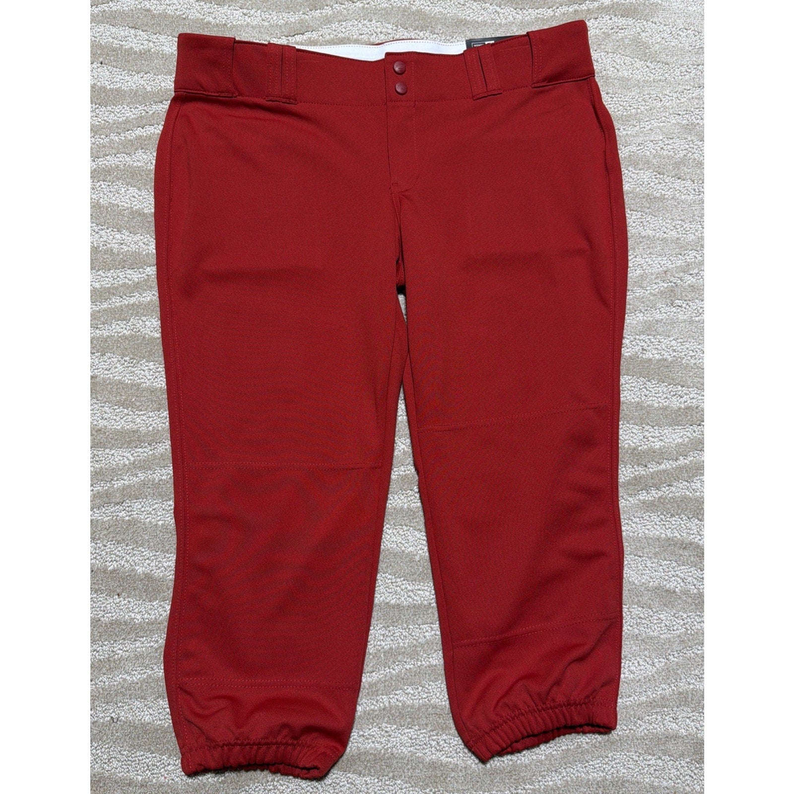 Champro BP11 Women’s Softball Pants 2XL Red Elastic Bottom Fastpitch NWT