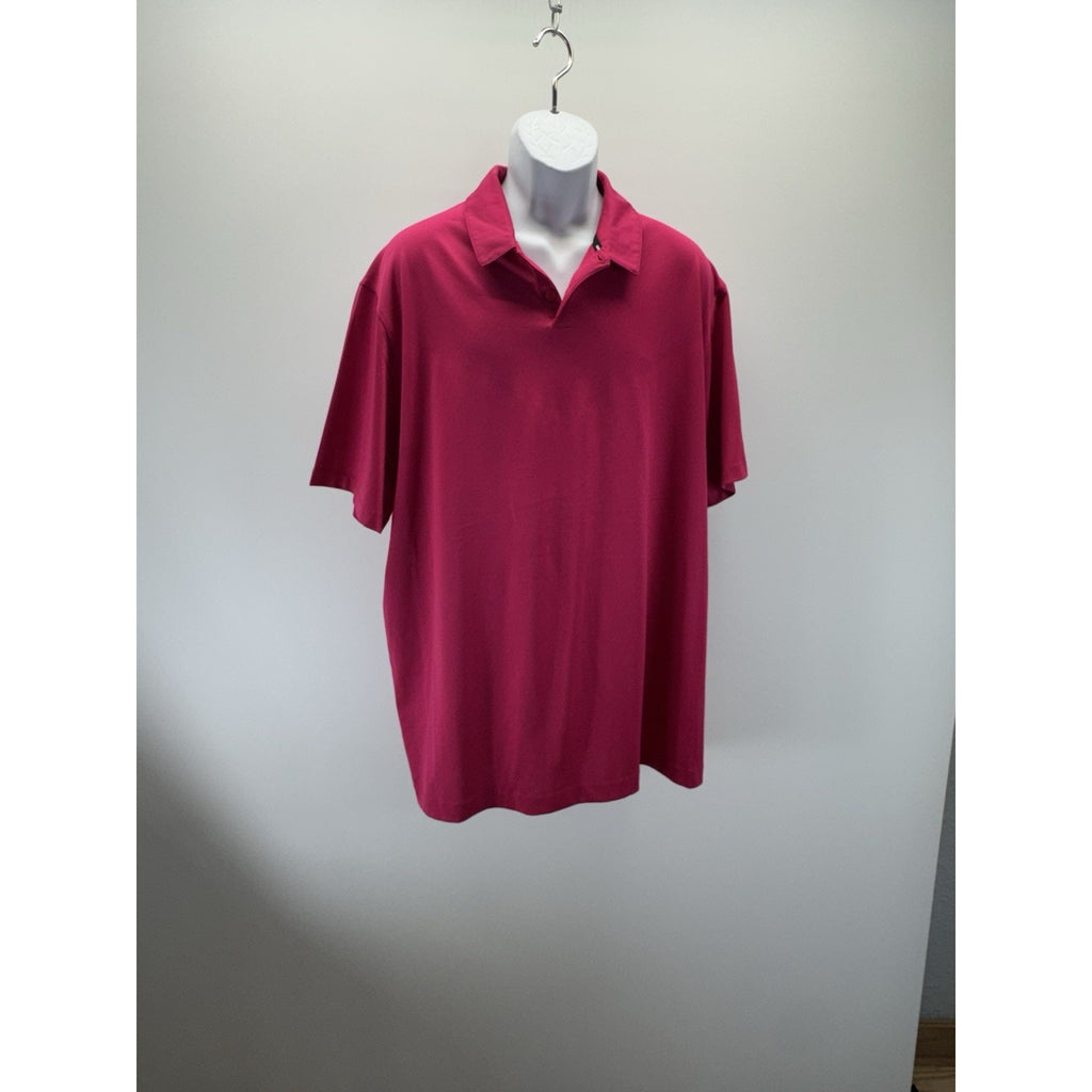 Nike Polo Mens Golf Tour Performance Active Sports Short Sleeve Pink Men’s 2XL