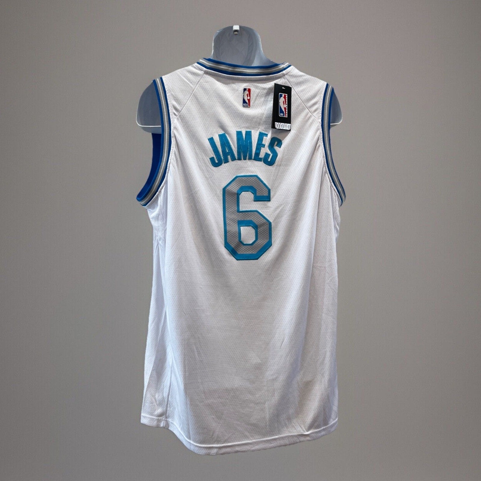 NWT Lebron James LA Lakers Nike City Swingman Lore Series Jersey Men's 56 NBA