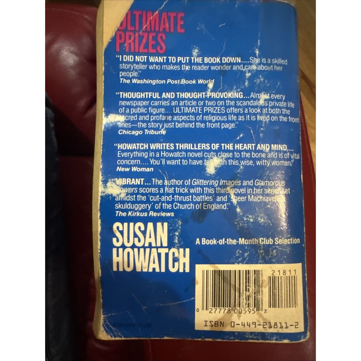 Ultimate Prizes - Hardcover By Howatch, Susan - Acceptable
