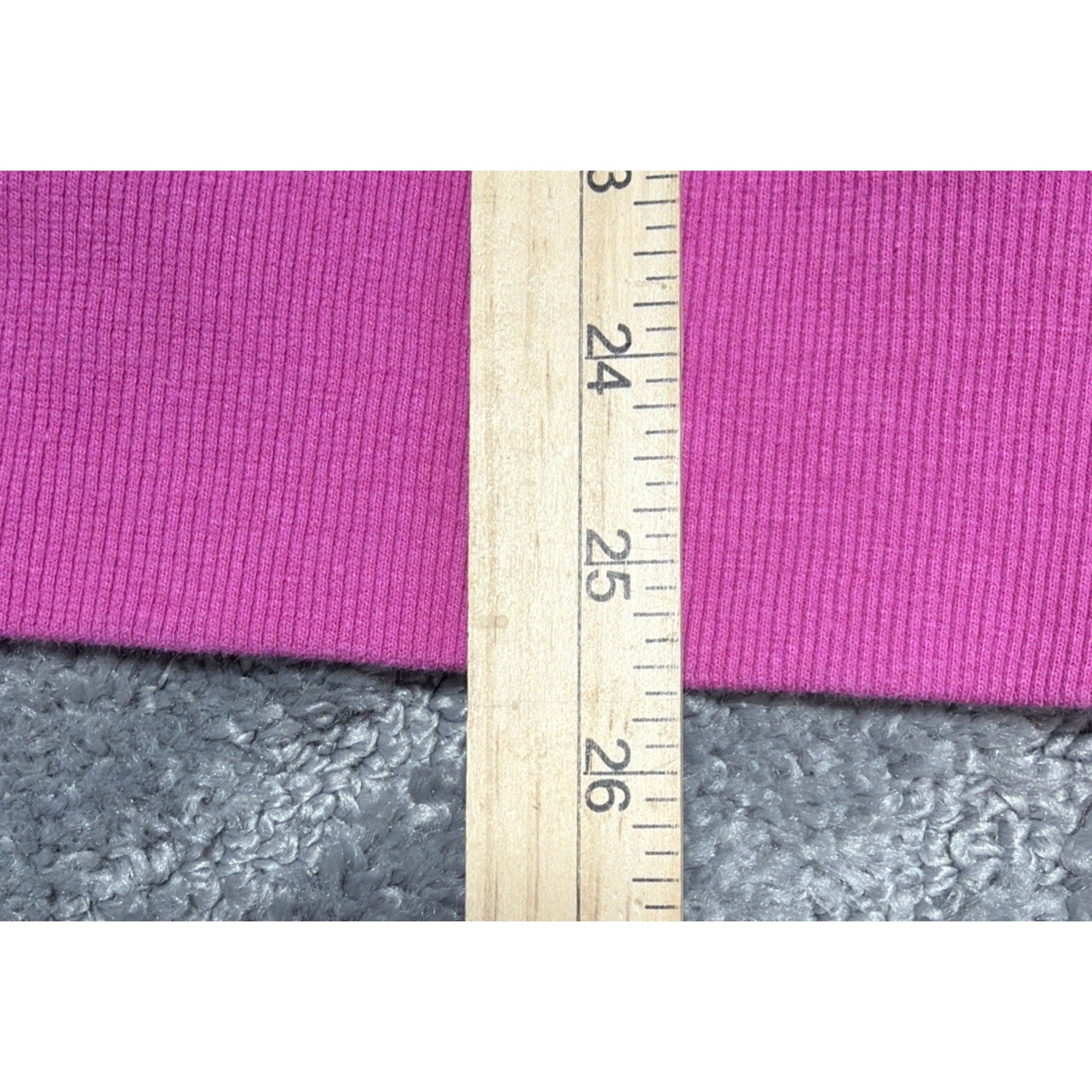 Lake Happy Womens Fleece Hoodie Size Large Pink