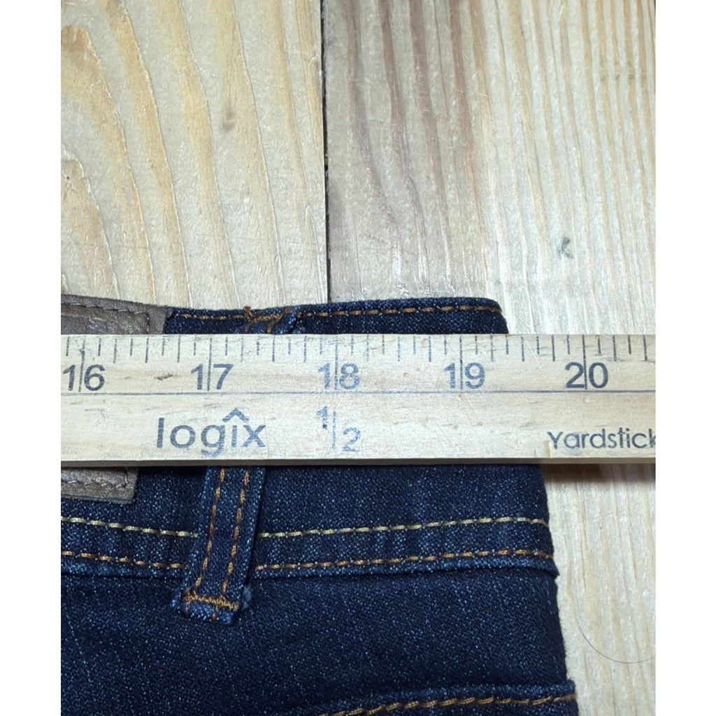 Democracy Rebel Itty Bitty Boot Jeans Women’s 18 Dark Wash Stretch Bootcut