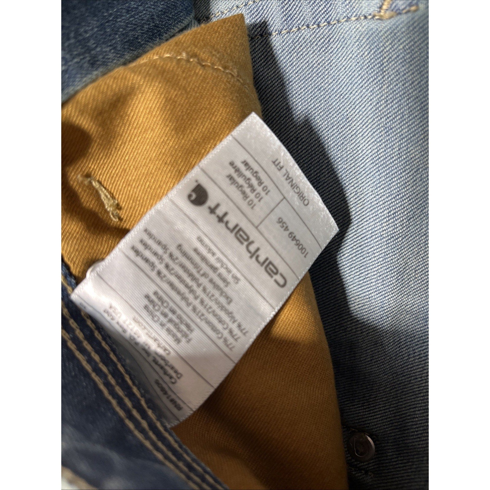 Carhartt Original Fit Bootcut Jeans Size 10