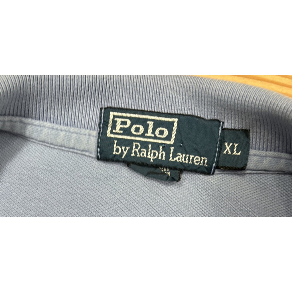 Polo Ralph Lauren Custom Fit Yellow Pony Polo Shirt Men's Size XL