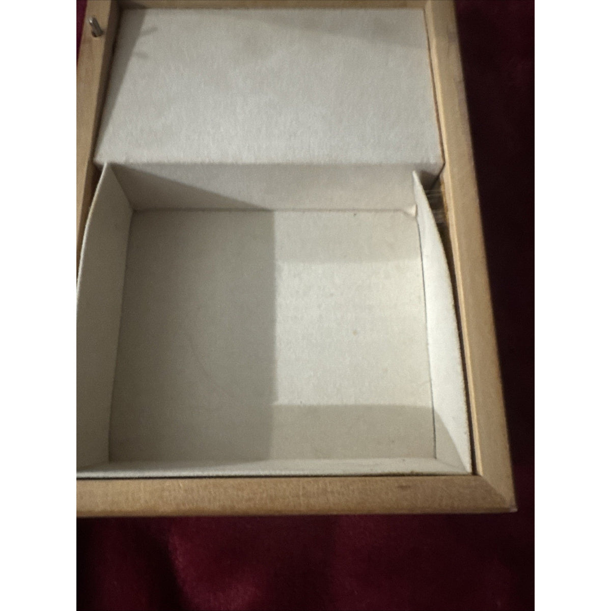 1991 Summit Wood Music Box Mothers Poem Swiss Movement Plays Lara's Theme