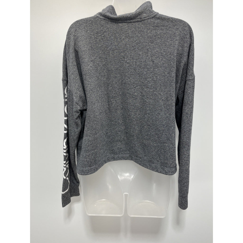 Calvin Klein Women's Gray Sweater Adjustable Waist String size XL